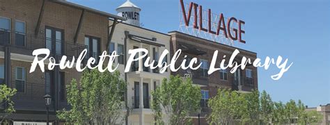 rowlett public library|Iba pa.